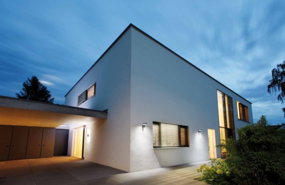 Aussenbeleuchtung bei Freitag-Elektro in Münchsteinach