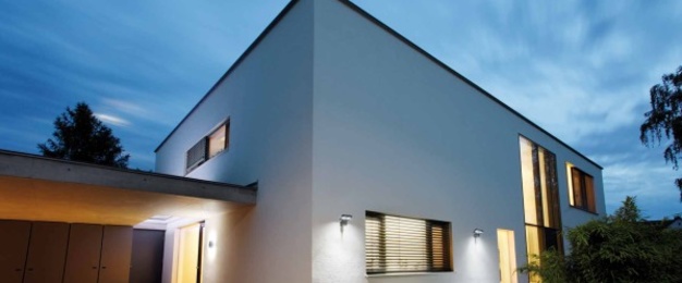Außen­beleuchtung bei Freitag-Elektro in Münchsteinach