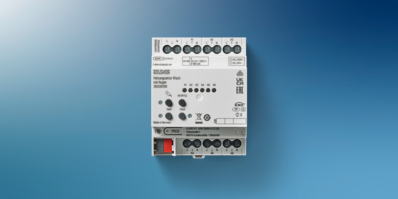 KNX Heizungsaktor 6-fach bei Freitag-Elektro in Münchsteinach